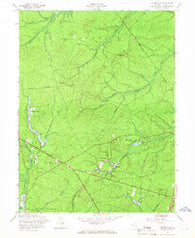 Brookville New Jersey Historical topographic map, 1:24000 scale, 7.5 X 7.5 Minute, Year 1957