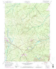 Brookville New Jersey Historical topographic map, 1:24000 scale, 7.5 X 7.5 Minute, Year 1957