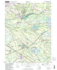 Browns Mills New Jersey Historical topographic map, 1:24000 scale, 7.5 X 7.5 Minute, Year 1997