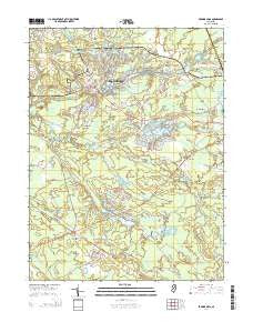 Browns Mills New Jersey Historical topographic map, 1:24000 scale, 7.5 X 7.5 Minute, Year 2014