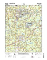 Browns Mills New Jersey Current topographic map, 1:24000 scale, 7.5 X 7.5 Minute, Year 2016
