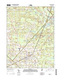 Buena New Jersey Historical topographic map, 1:24000 scale, 7.5 X 7.5 Minute, Year 2014