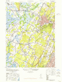 Caldwell New Jersey Historical topographic map, 1:24000 scale, 7.5 X 7.5 Minute, Year 1947