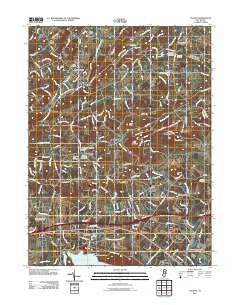 Califon New Jersey Historical topographic map, 1:24000 scale, 7.5 X 7.5 Minute, Year 2011