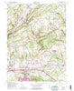 Califon New Jersey Historical topographic map, 1:24000 scale, 7.5 X 7.5 Minute, Year 1954