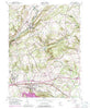 Califon New Jersey Historical topographic map, 1:24000 scale, 7.5 X 7.5 Minute, Year 1954