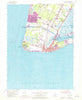 Cape May New Jersey Historical topographic map, 1:24000 scale, 7.5 X 7.5 Minute, Year 1954