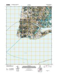 Cape May New Jersey Historical topographic map, 1:24000 scale, 7.5 X 7.5 Minute, Year 2011