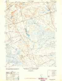 Cassville New Jersey Historical topographic map, 1:24000 scale, 7.5 X 7.5 Minute, Year 1948