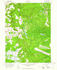 Cassville New Jersey Historical topographic map, 1:24000 scale, 7.5 X 7.5 Minute, Year 1957