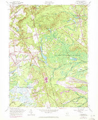 Cassville New Jersey Historical topographic map, 1:24000 scale, 7.5 X 7.5 Minute, Year 1957