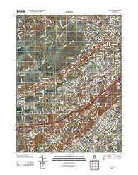Chatham New Jersey Historical topographic map, 1:24000 scale, 7.5 X 7.5 Minute, Year 2011