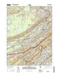Chatham New Jersey Current topographic map, 1:24000 scale, 7.5 X 7.5 Minute, Year 2016
