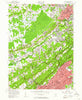 Chatham New Jersey Historical topographic map, 1:24000 scale, 7.5 X 7.5 Minute, Year 1955