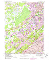 Chatham New Jersey Historical topographic map, 1:24000 scale, 7.5 X 7.5 Minute, Year 1955