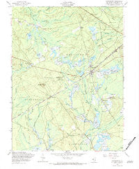 Chatsworth New Jersey Historical topographic map, 1:24000 scale, 7.5 X 7.5 Minute, Year 1957