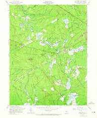 Chatsworth New Jersey Historical topographic map, 1:24000 scale, 7.5 X 7.5 Minute, Year 1957