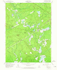 Chatsworth New Jersey Historical topographic map, 1:24000 scale, 7.5 X 7.5 Minute, Year 1957