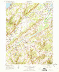 Chester New Jersey Historical topographic map, 1:24000 scale, 7.5 X 7.5 Minute, Year 1954
