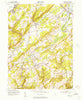 Chester New Jersey Historical topographic map, 1:24000 scale, 7.5 X 7.5 Minute, Year 1954