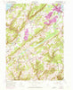 Chester New Jersey Historical topographic map, 1:24000 scale, 7.5 X 7.5 Minute, Year 1954