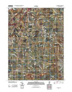 Columbus New Jersey Historical topographic map, 1:24000 scale, 7.5 X 7.5 Minute, Year 2011