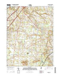 Columbus New Jersey Historical topographic map, 1:24000 scale, 7.5 X 7.5 Minute, Year 2014