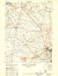 Columbus New Jersey Historical topographic map, 1:24000 scale, 7.5 X 7.5 Minute, Year 1948