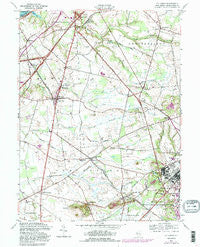 Columbus New Jersey Historical topographic map, 1:24000 scale, 7.5 X 7.5 Minute, Year 1957