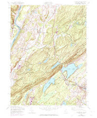 Culvers Gap New Jersey Historical topographic map, 1:24000 scale, 7.5 X 7.5 Minute, Year 1954