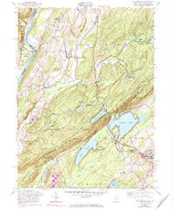 Culvers Gap New Jersey Historical topographic map, 1:24000 scale, 7.5 X 7.5 Minute, Year 1954