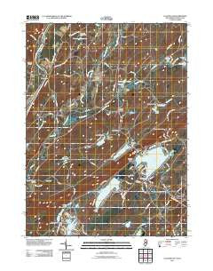 Culvers Gap New Jersey Historical topographic map, 1:24000 scale, 7.5 X 7.5 Minute, Year 2011