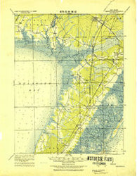 Dennisville New Jersey Historical topographic map, 1:62500 scale, 15 X 15 Minute, Year 1919