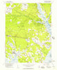 Dividing Creek New Jersey Historical topographic map, 1:24000 scale, 7.5 X 7.5 Minute, Year 1956