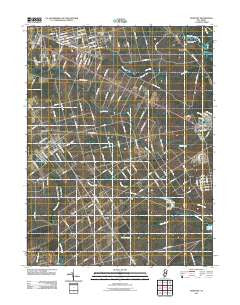 Dorothy New Jersey Historical topographic map, 1:24000 scale, 7.5 X 7.5 Minute, Year 2011