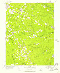 Dorothy New Jersey Historical topographic map, 1:24000 scale, 7.5 X 7.5 Minute, Year 1956