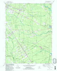 Dorothy New Jersey Historical topographic map, 1:24000 scale, 7.5 X 7.5 Minute, Year 1994