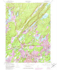 Dover New Jersey Historical topographic map, 1:24000 scale, 7.5 X 7.5 Minute, Year 1954