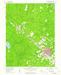 Egg Harbor City New Jersey Historical topographic map, 1:24000 scale, 7.5 X 7.5 Minute, Year 1956