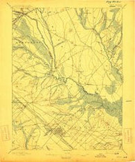 Egg Harbor New Jersey Historical topographic map, 1:62500 scale, 15 X 15 Minute, Year 1898