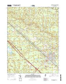 Egg Harbor City New Jersey Historical topographic map, 1:24000 scale, 7.5 X 7.5 Minute, Year 2014