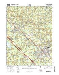 Egg Harbor City New Jersey Current topographic map, 1:24000 scale, 7.5 X 7.5 Minute, Year 2016