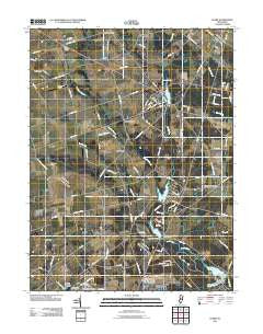Elmer New Jersey Historical topographic map, 1:24000 scale, 7.5 X 7.5 Minute, Year 2011