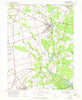 Elmer New Jersey Historical topographic map, 1:24000 scale, 7.5 X 7.5 Minute, Year 1953