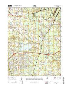 Farmingdale New Jersey Historical topographic map, 1:24000 scale, 7.5 X 7.5 Minute, Year 2014