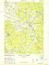 Farmingdale New Jersey Historical topographic map, 1:24000 scale, 7.5 X 7.5 Minute, Year 1942