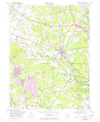 Farmingdale New Jersey Historical topographic map, 1:24000 scale, 7.5 X 7.5 Minute, Year 1954