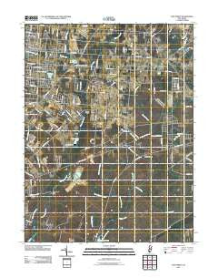 Five Points New Jersey Historical topographic map, 1:24000 scale, 7.5 X 7.5 Minute, Year 2011