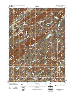 Flatbrookville New Jersey Historical topographic map, 1:24000 scale, 7.5 X 7.5 Minute, Year 2011