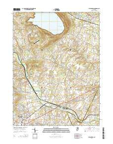Flemington New Jersey Historical topographic map, 1:24000 scale, 7.5 X 7.5 Minute, Year 2014
